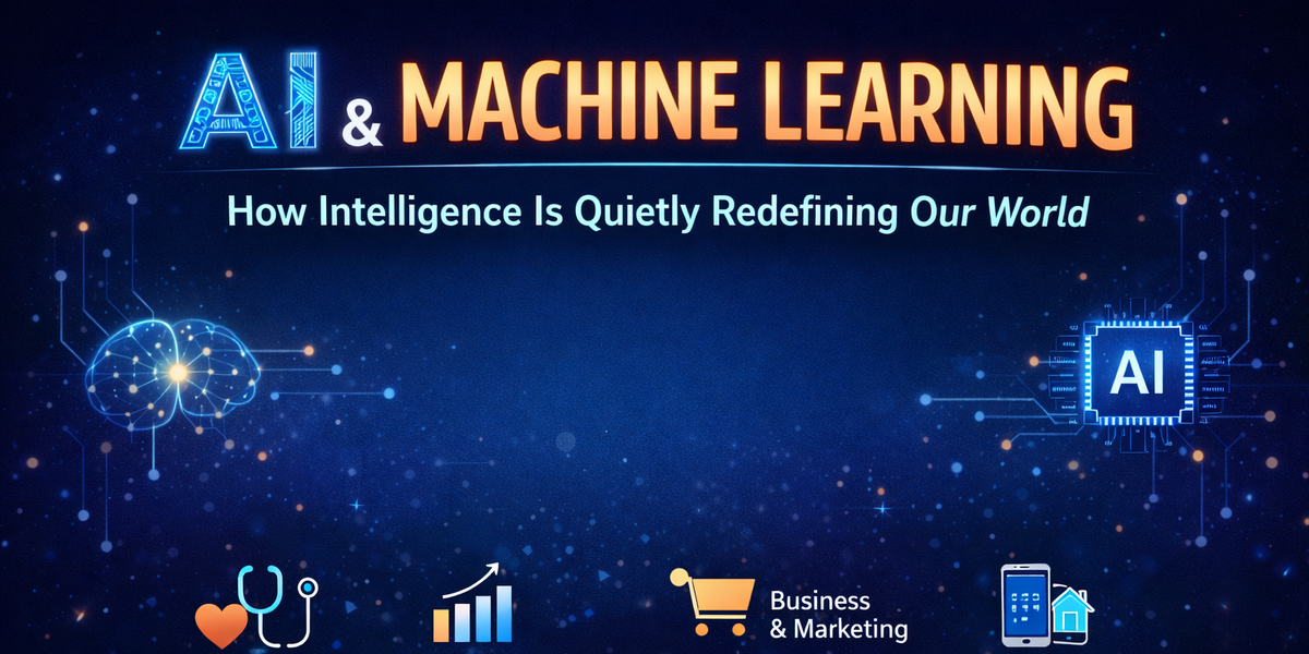 π€β¨ AI & Machine Learning: How Intelligence Is Quietly Redefining Our World ππ§