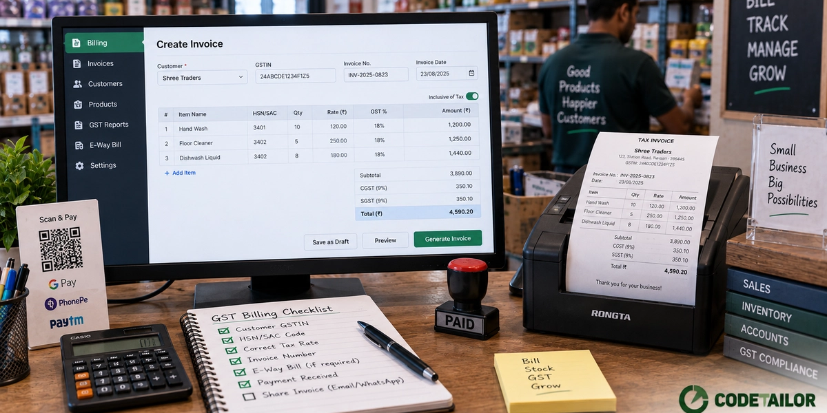 GST billing software: what to check before you buy
