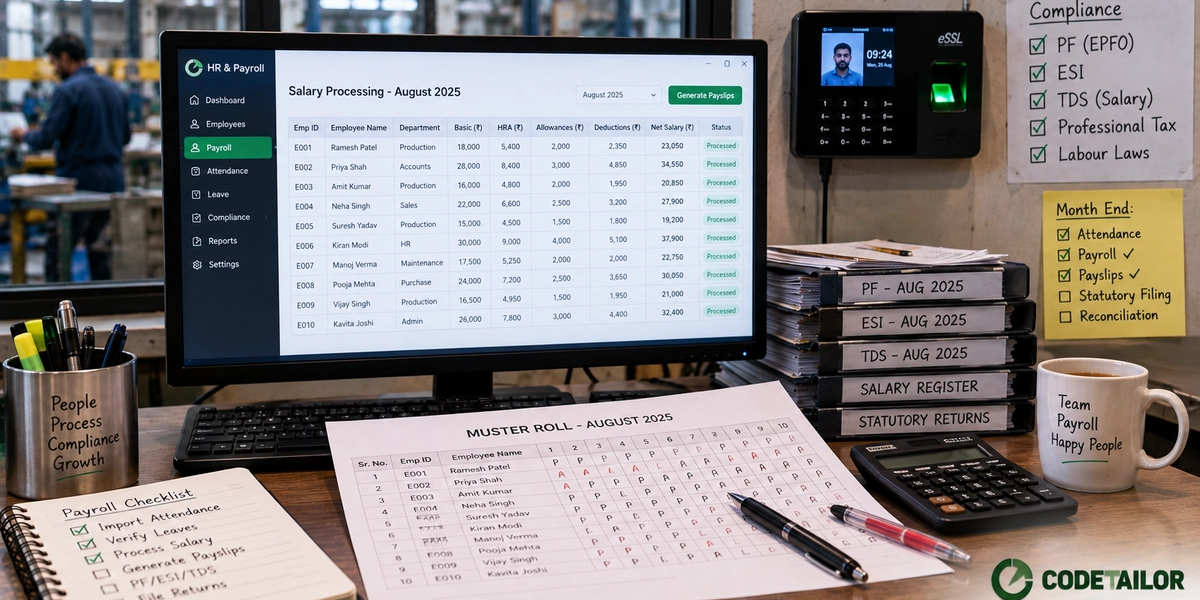 HR and payroll software in India: the compliance checklist