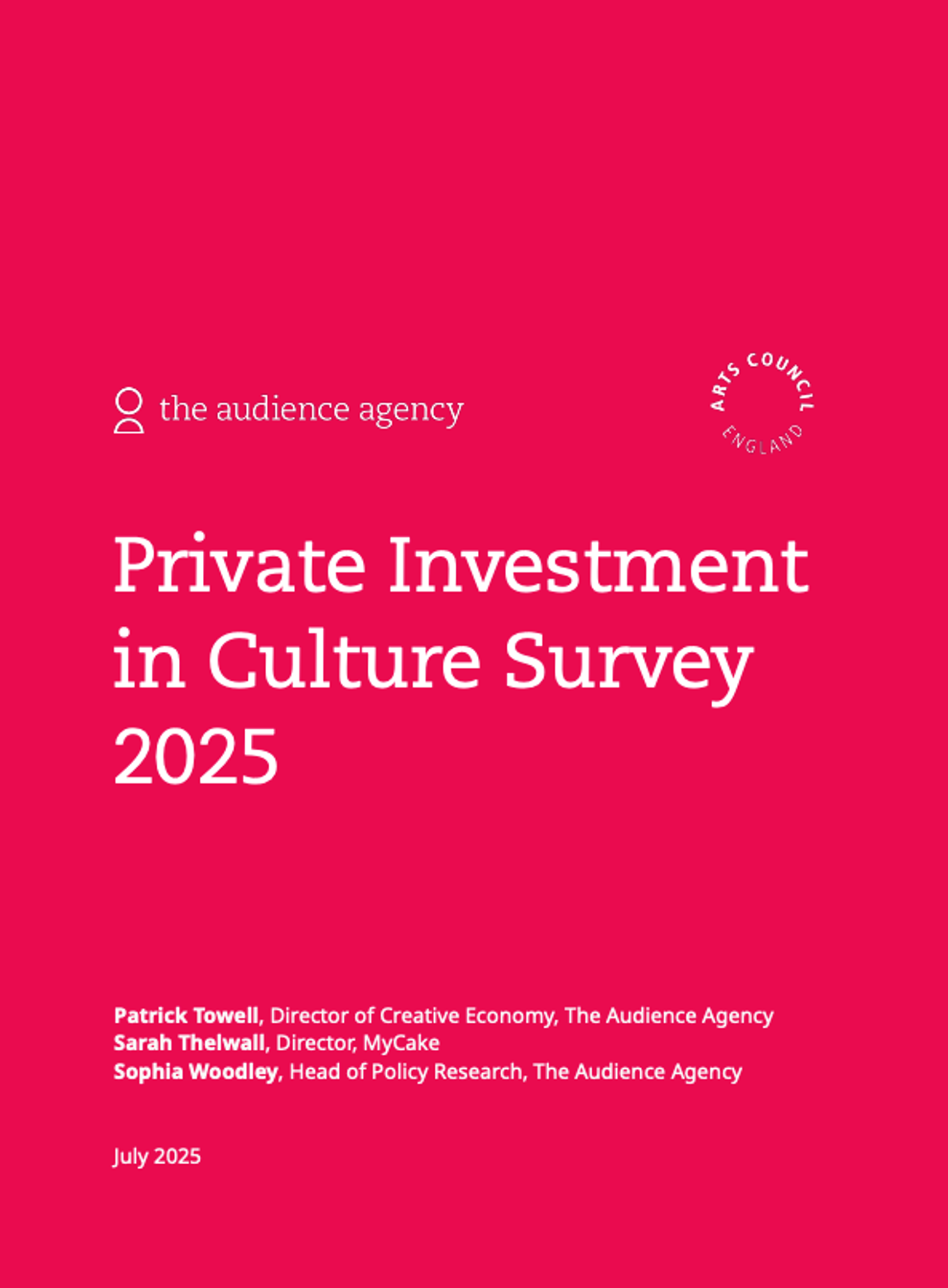 Image for Private Investment in Culture Survey 2025