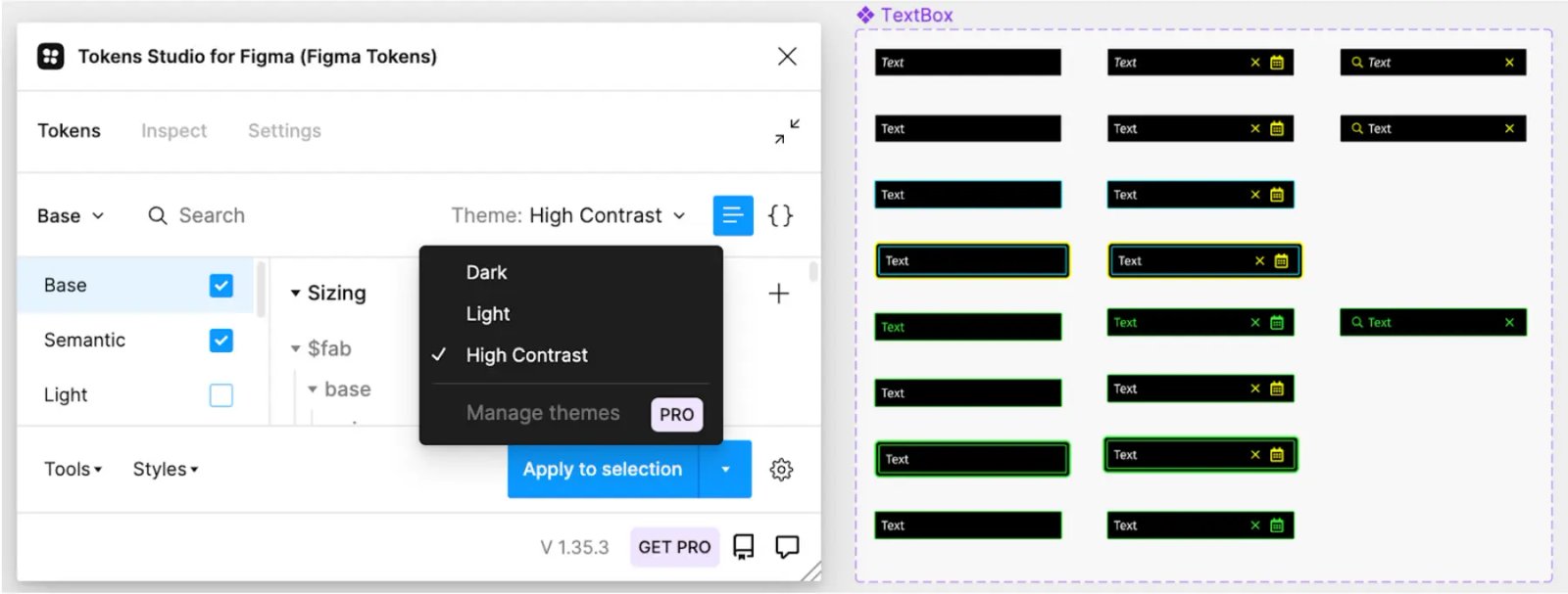 Token studio for Figma.