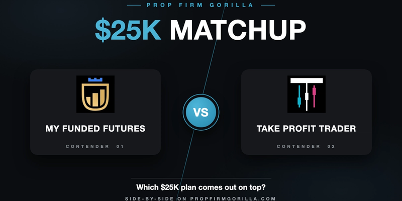 My Funded Futures $25K Flex Plan vs Take Profit Trader Standard $25K: Full Rule-by-Rule Comparison