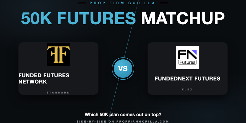 Funded Futures Network Standard Max $50K vs FundedNext Futures Flex $50K: Full Rule-by-Rule Comparison