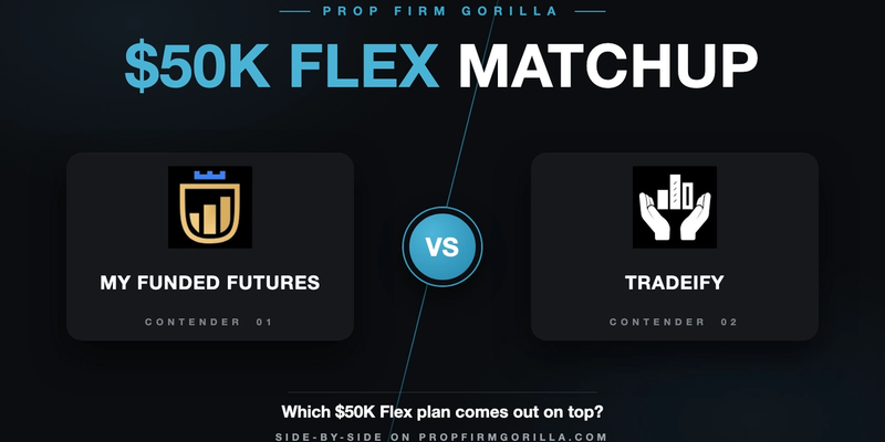My Funded Futures Flex $50K vs Tradeify Select Flex $50K: Full Rule-by-Rule Comparison