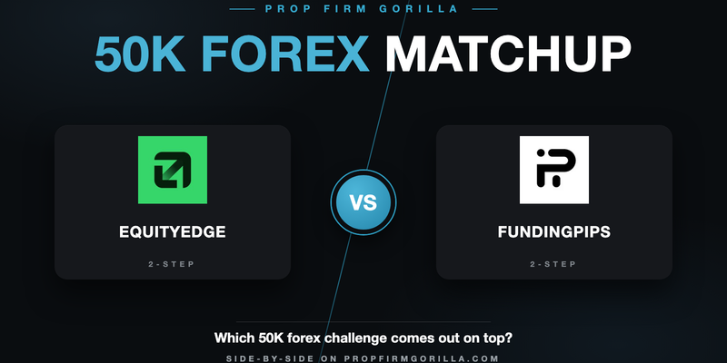 EquityEdge 2 Step Flagship $50K vs FundingPips 2 Step Standard $50K 8% Phase 1: Full Rule-by-Rule Comparison