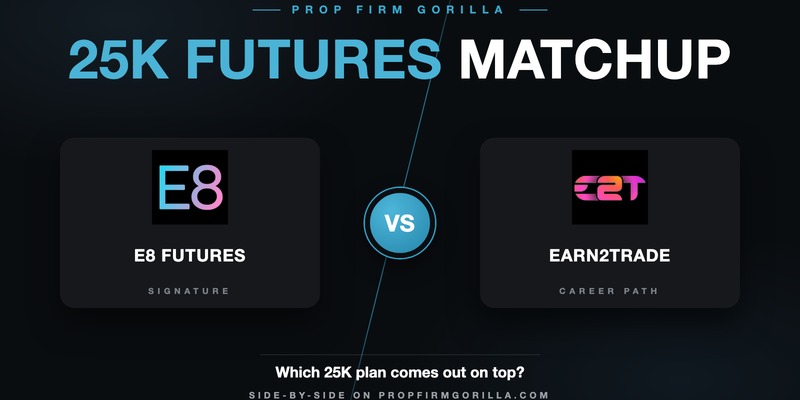 E8 Futures Signature vs Earn2Trade $25K Trading Career Path: Full Rule-by-Rule Comparison