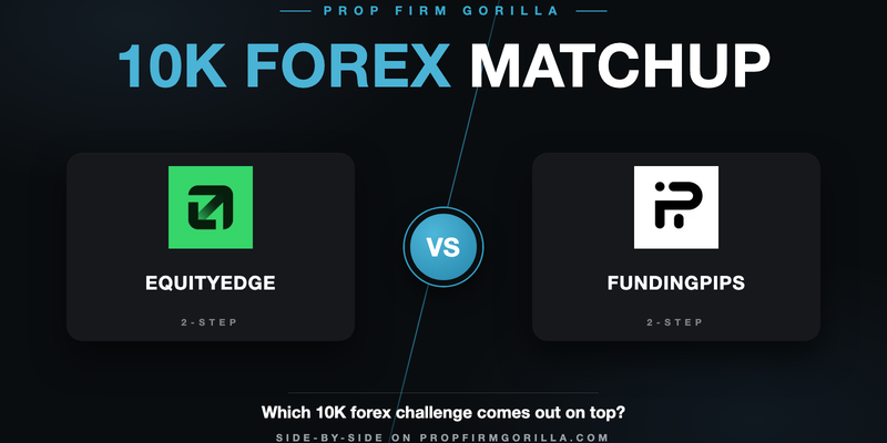 EquityEdge 2 Step Flagship $10K vs FundingPips 2 Step Standard  $10K 8% Phase 1: Full Rule-by-Rule Comparison