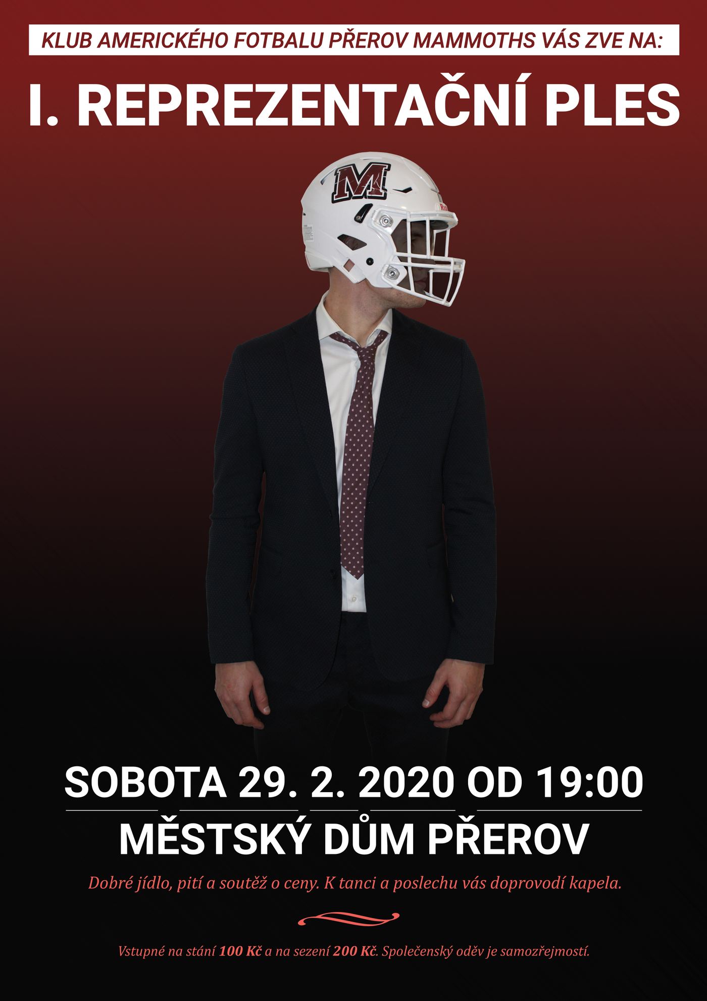I. Reprezantační ples Přerov Mammoths!