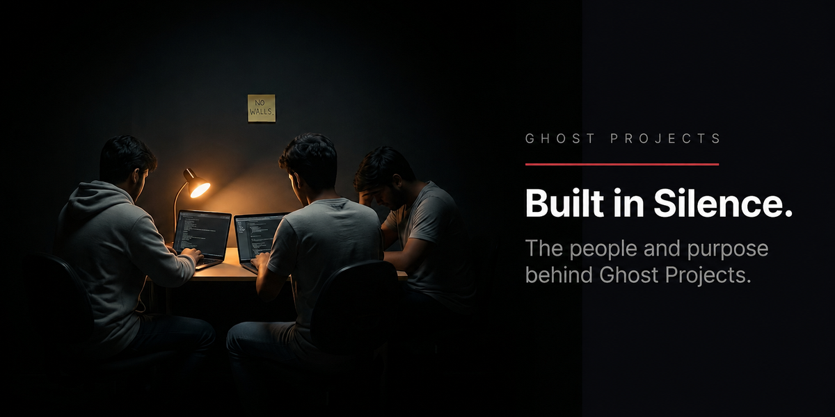 Built in Silence — The People and Purpose Behind Ghost Projects