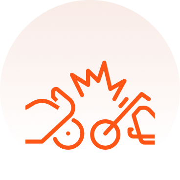 moto accident icon