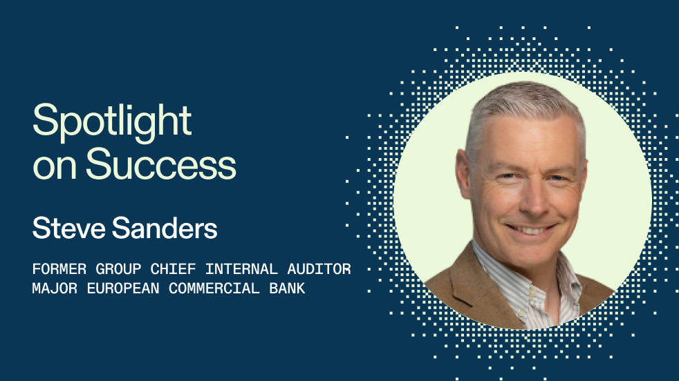 Steve Sanders spotlight on success