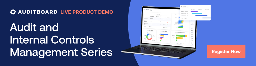 Audit and internal controls management live demo webinar
