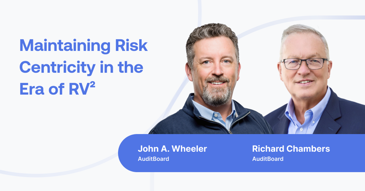 Maintaining Risk Centricity in the Era of RV²