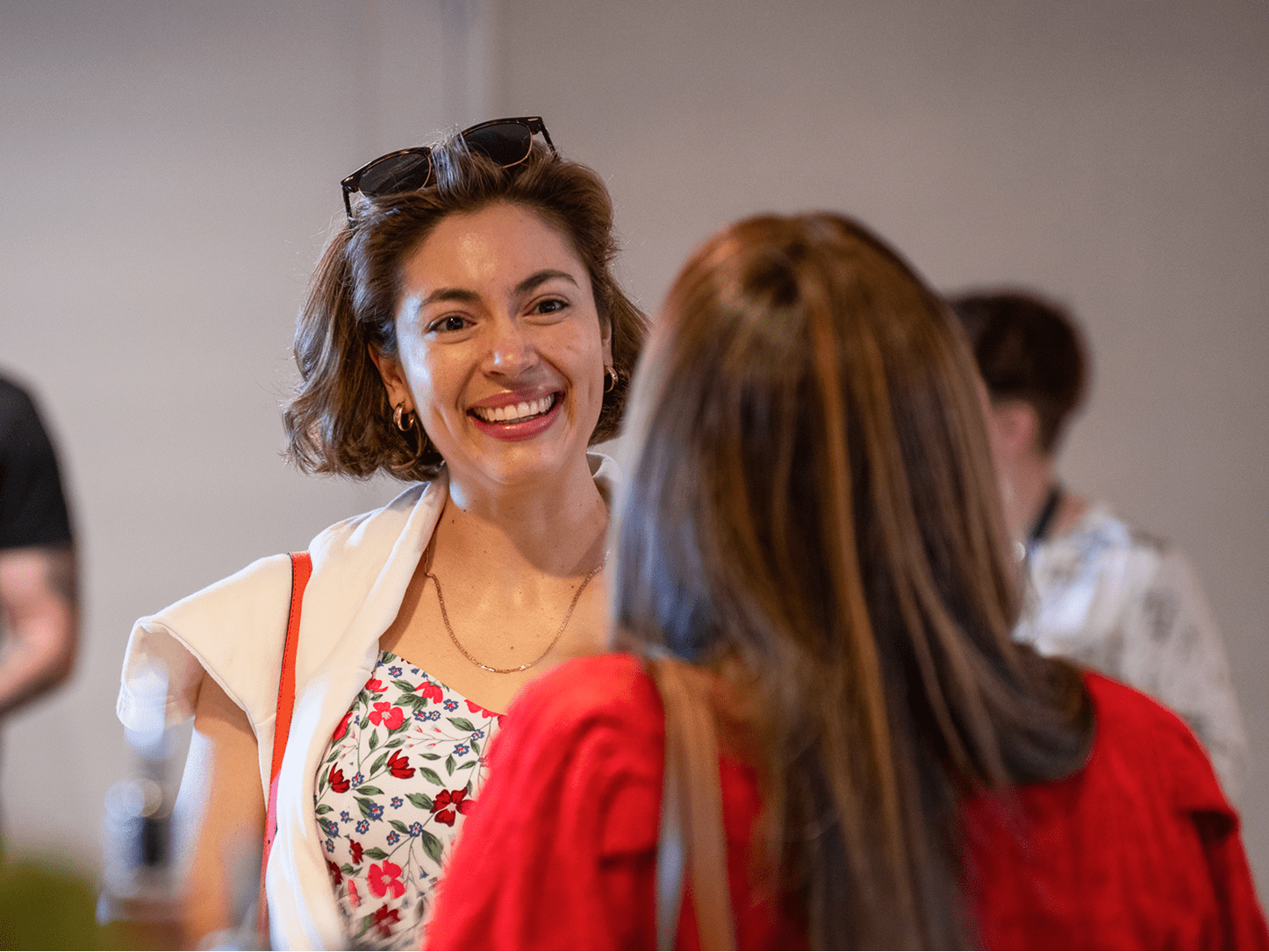 customers connecting