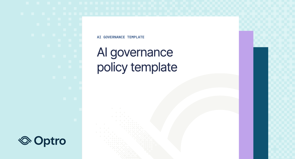 AI governance policy template