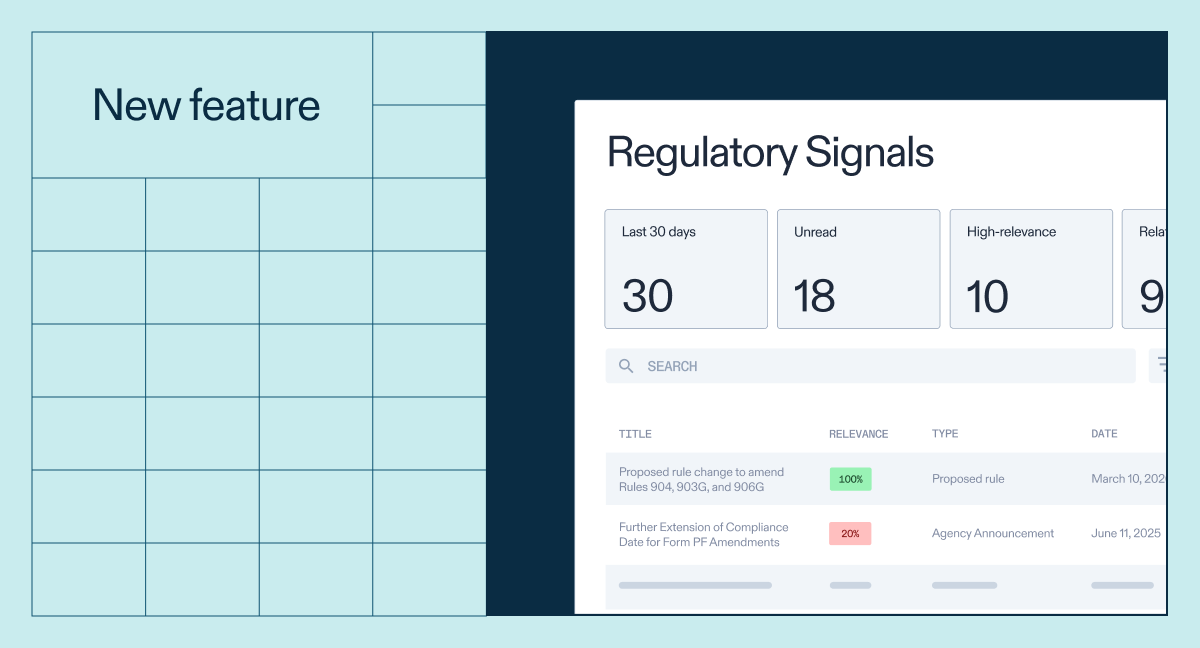 New feature in Optro: Horizon scanning