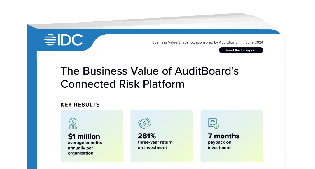 The Business Value of Optro's Connected Risk Platform