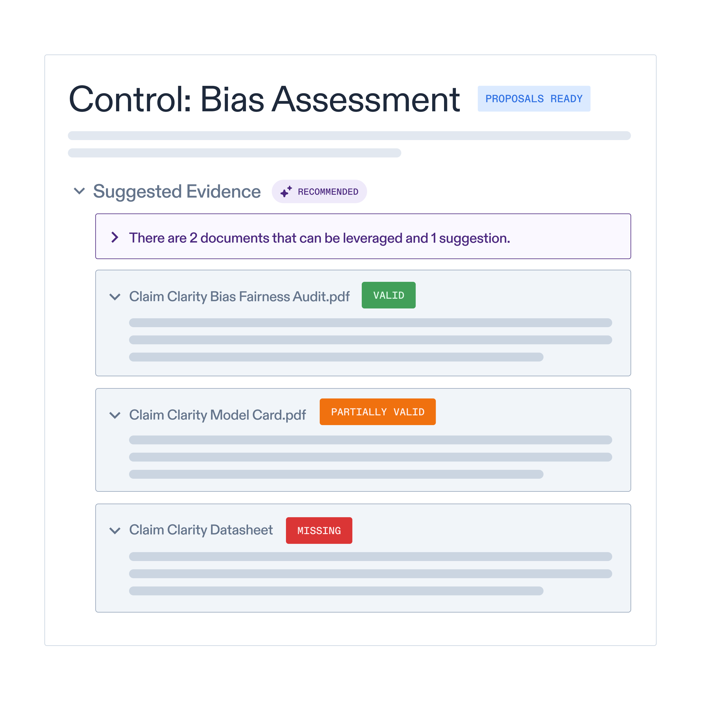 Achieve compliance with AI standards