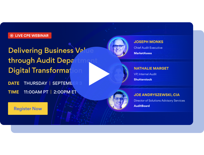 Delivering Business Value through Audit Department Digital Transformation