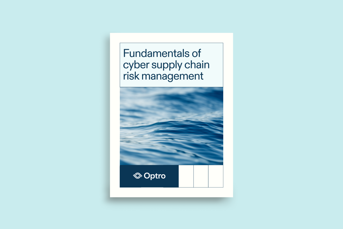 Fundamentals of cyber supply chain risk management