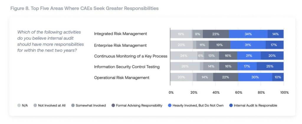 Internal Audit Top 5 Areas of Greater Responsibility