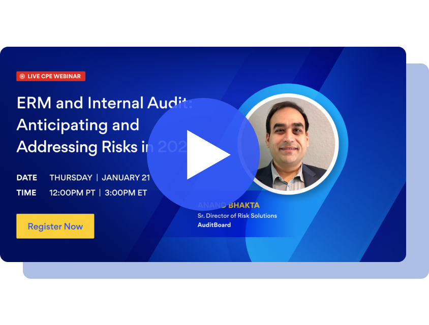 ERM and Internal Audit: Anticipating and Addressing Risks in 2021