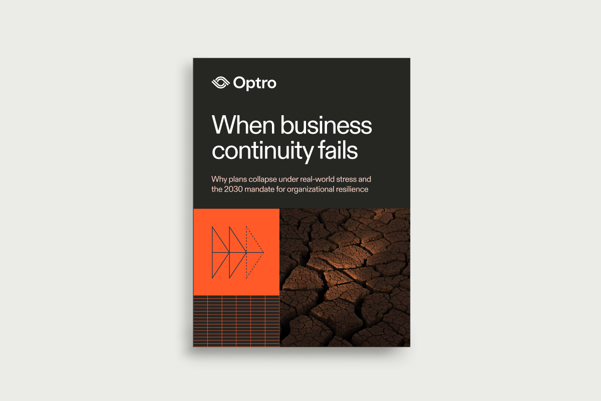 When business continuity fails report cover