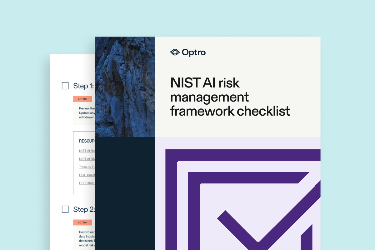 NIST AI Risk Management Framework checklist cover