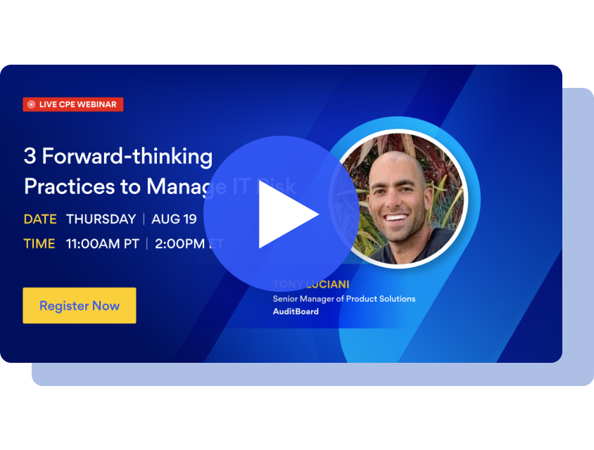 3 Forward-thinking Practices to Manage IT Risk