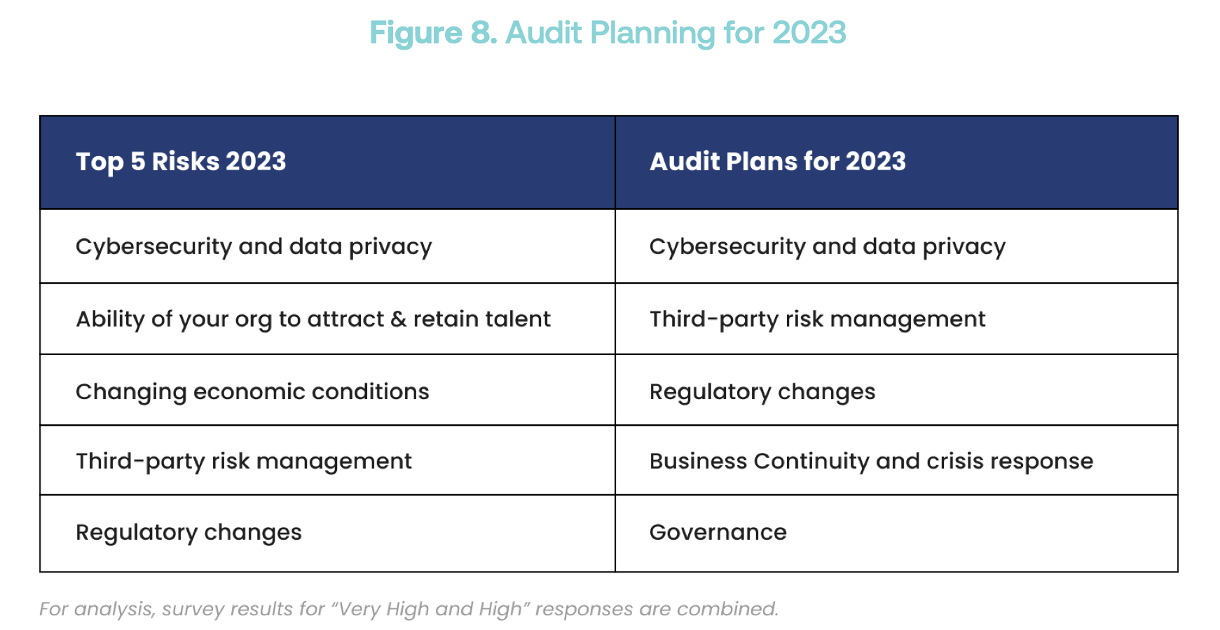 Figure 8: Audit Planning for 2023