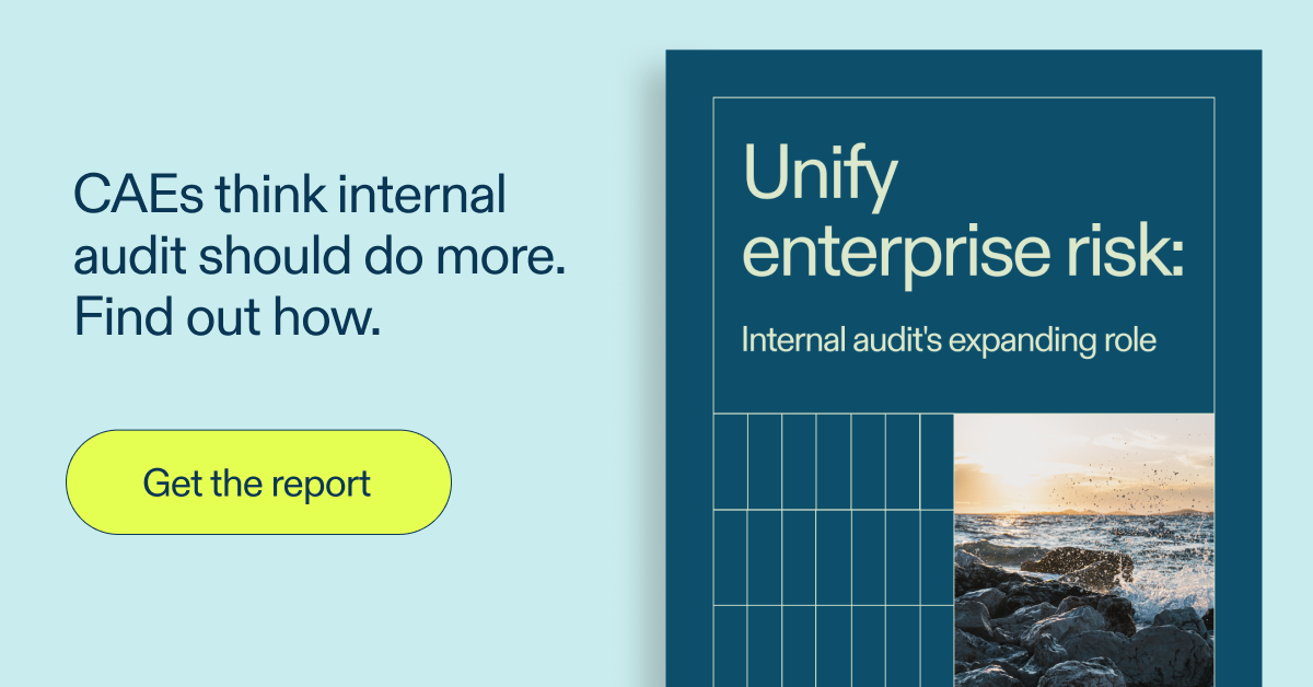 Unify enterprise risk: Internal audit's expanding role