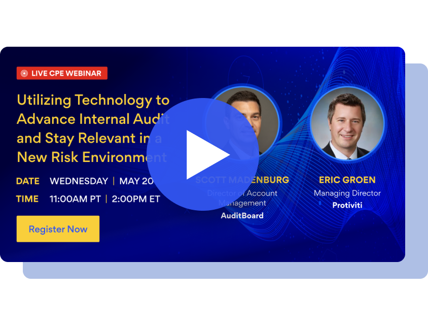 Utilizing Technology to Advance Internal Audit and Stay Relevant in a New Risk Environment