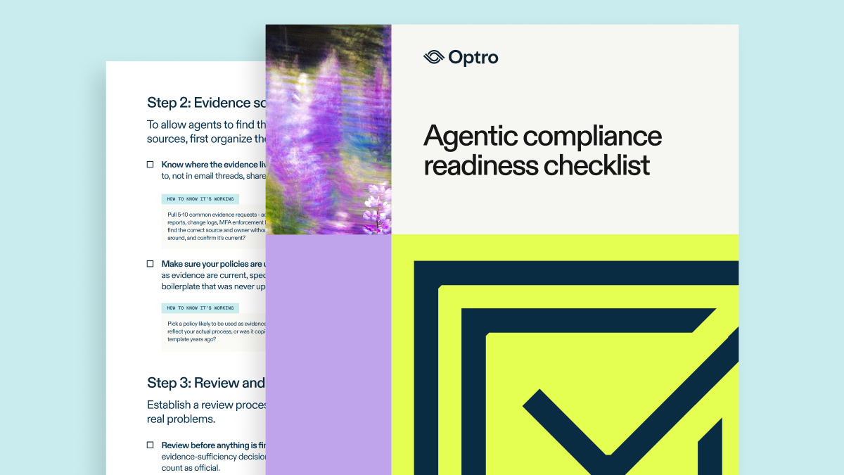 agentic compliance checklist cover