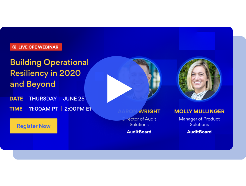 Building Operational Resiliency in 2020 & Beyond