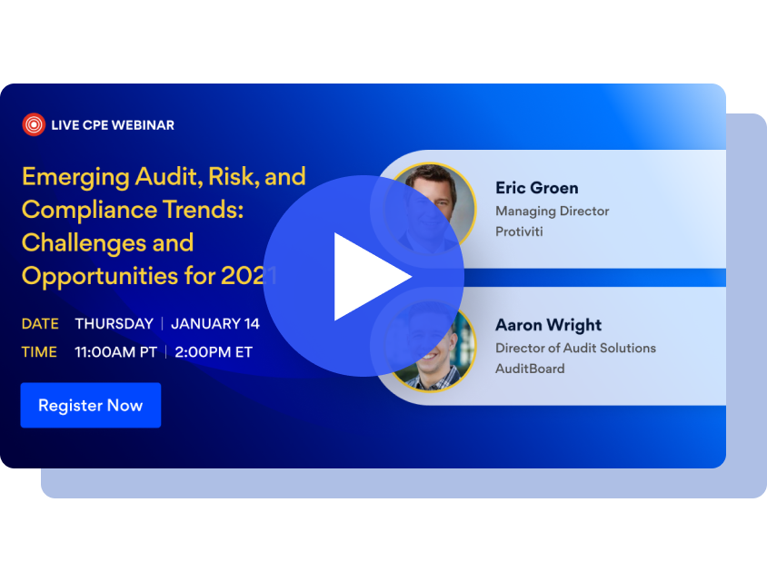 Emerging Audit, Risk, and Compliance Trends: Challenges and Opportunities for 2021