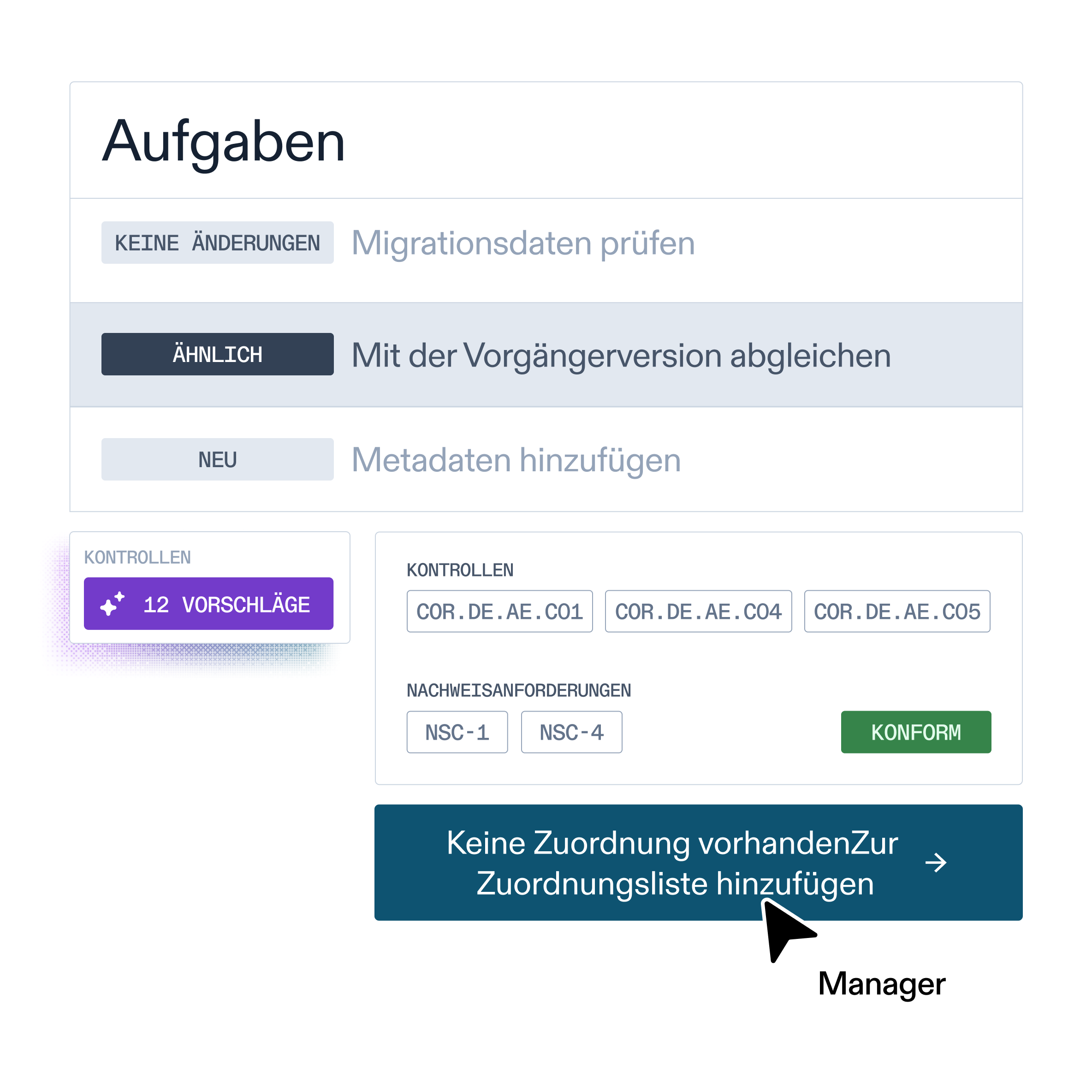 Ensure continuous compliance using Optro frameworks library