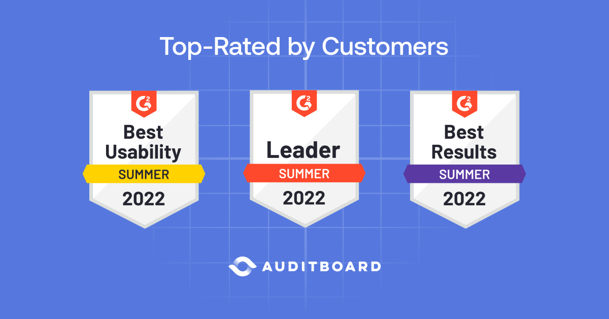 AuditBoard Ranked #1 in G2 Summer 2022 Audit Management Software and ...