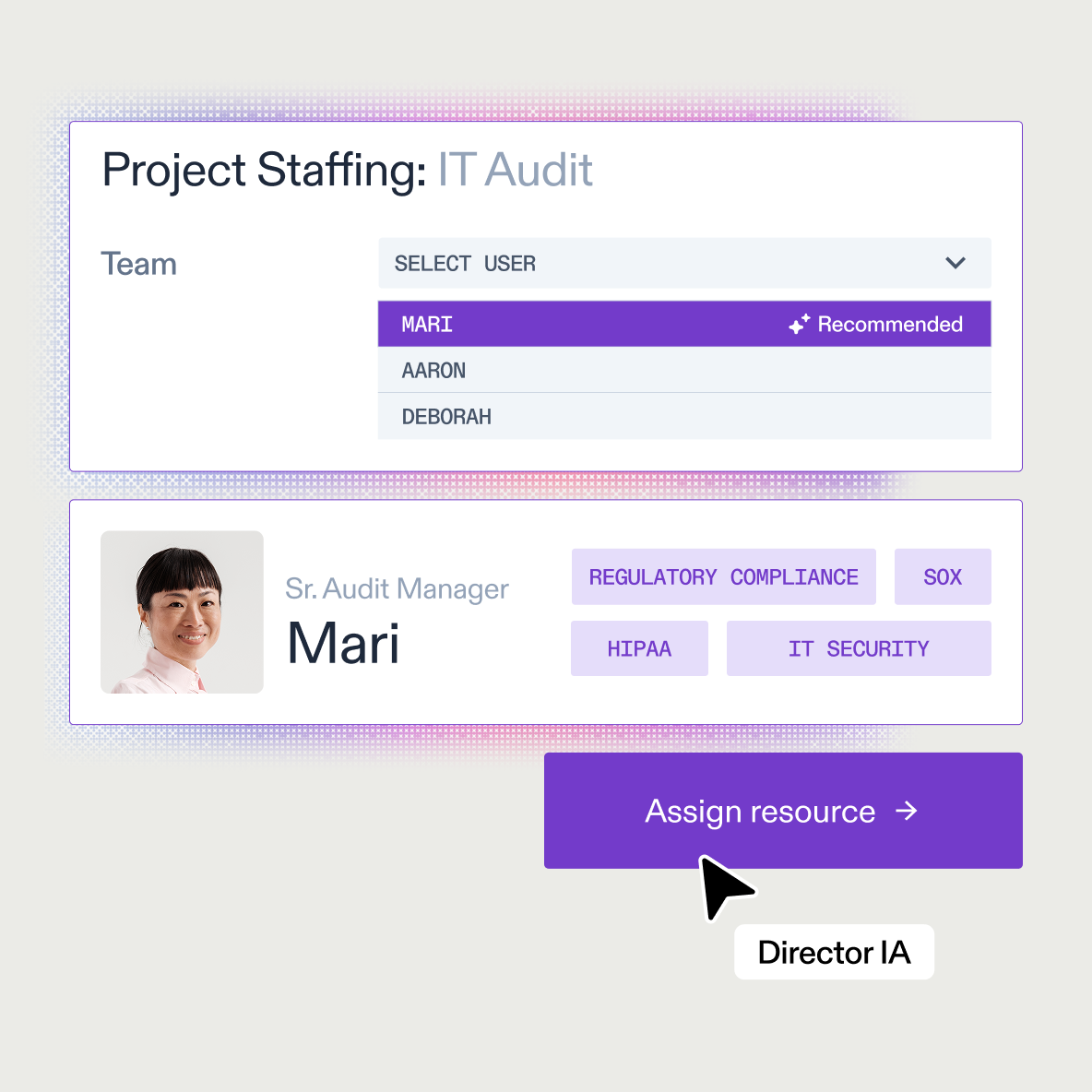 Get the right people on every audit - product abstraction