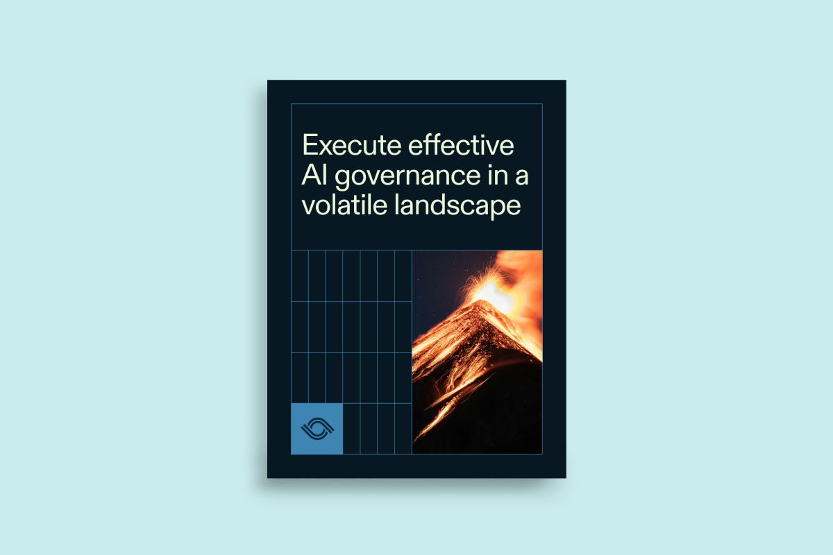 From blueprint to reality: Execute effective AI governance in a volatile landscape