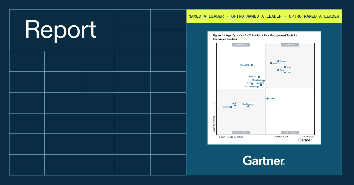 2026 Magic Quadrant™ for Third-Party Risk Management Tools for Assurance Leaders