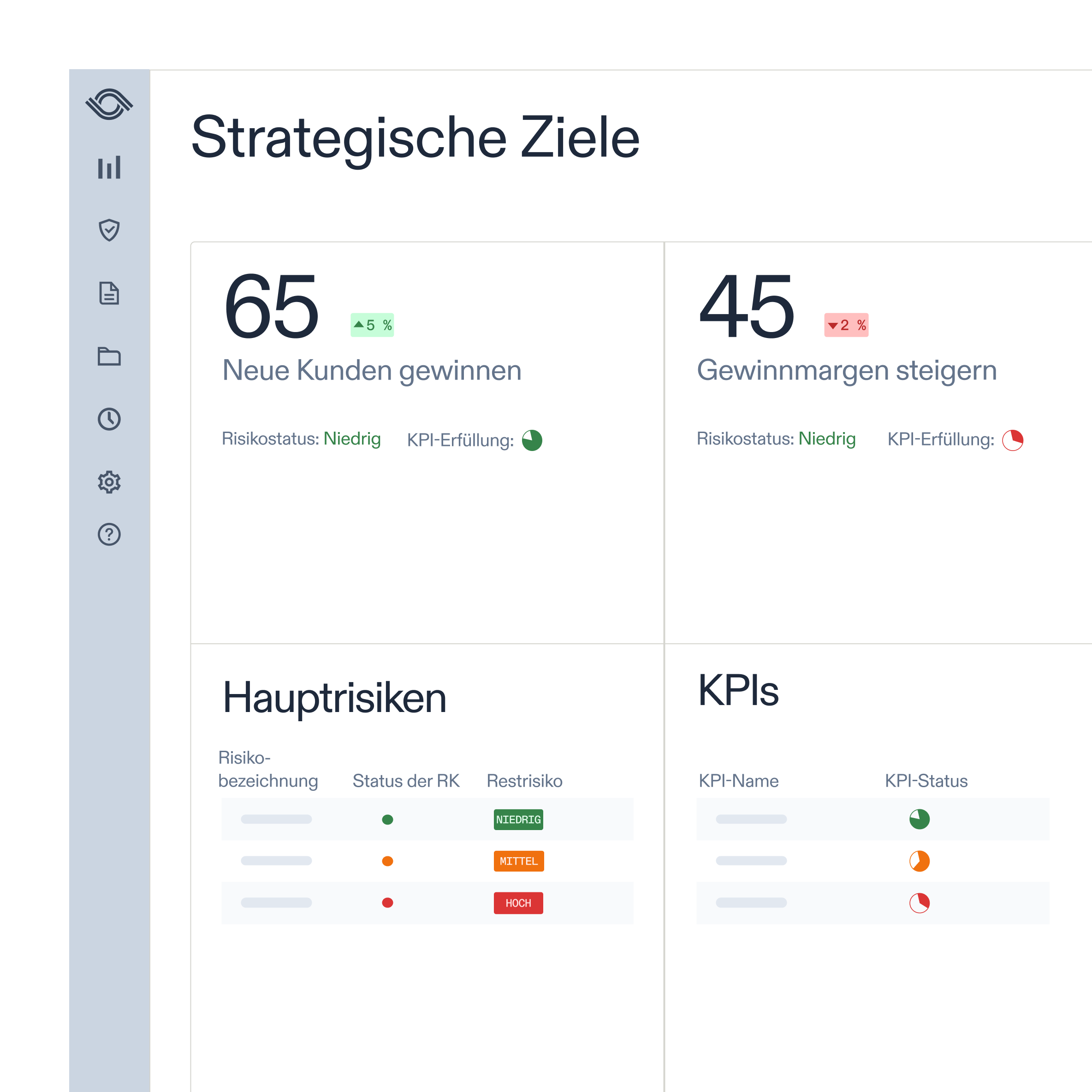 Flexible reports for faster decisions using Optro dashboards