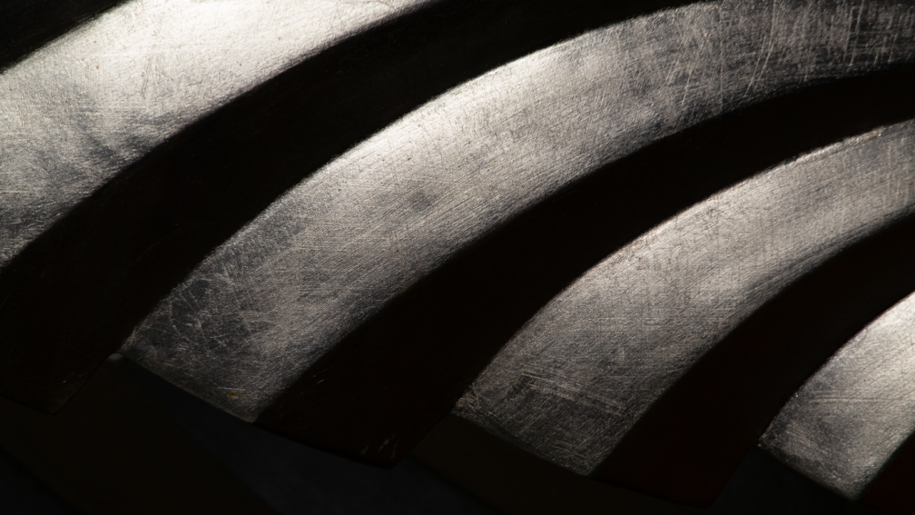 ribbed gray texture