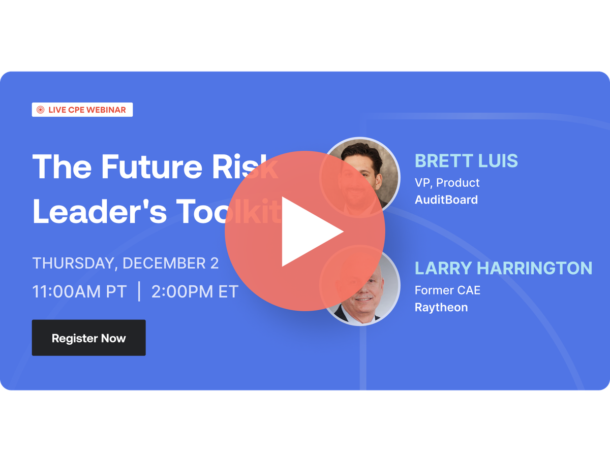 The Future Risk Leader's Toolkit
