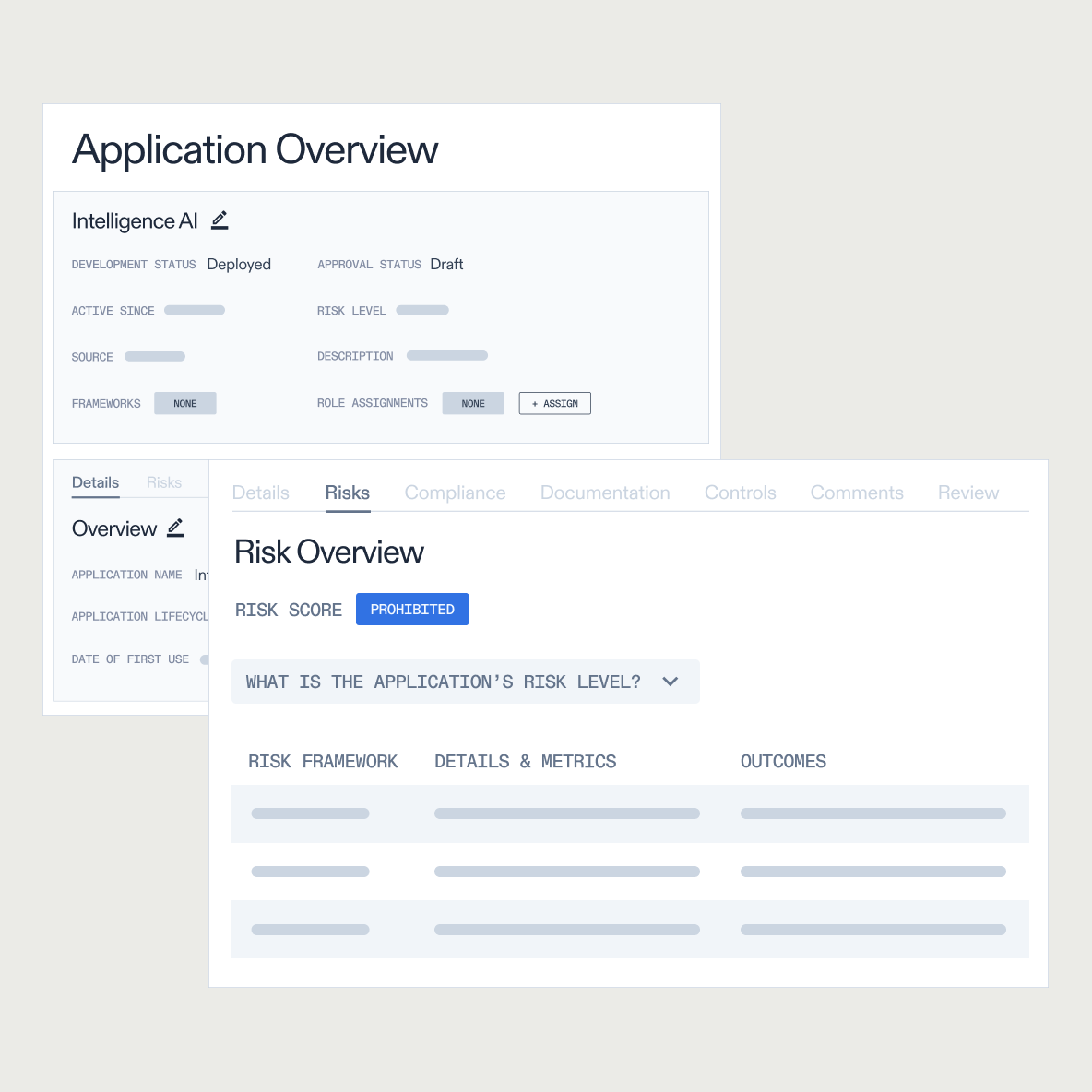 Gain visibility into evolving AI risk and data integrity by establishing and maintaining effective AI controls.