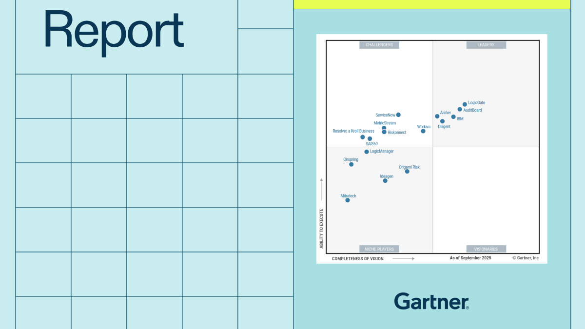 Gartner GRC Magic Quadrant grid image