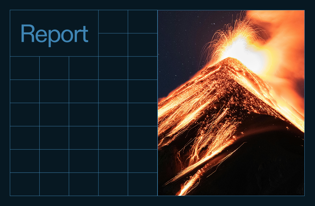 image of volcano