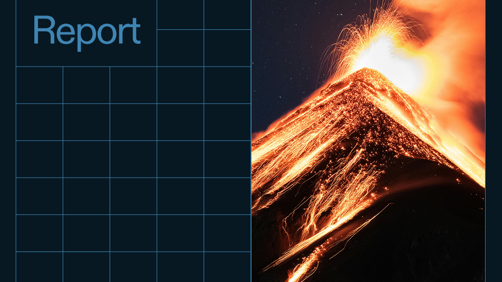 image of volcano