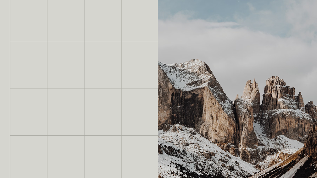 snowy mountains