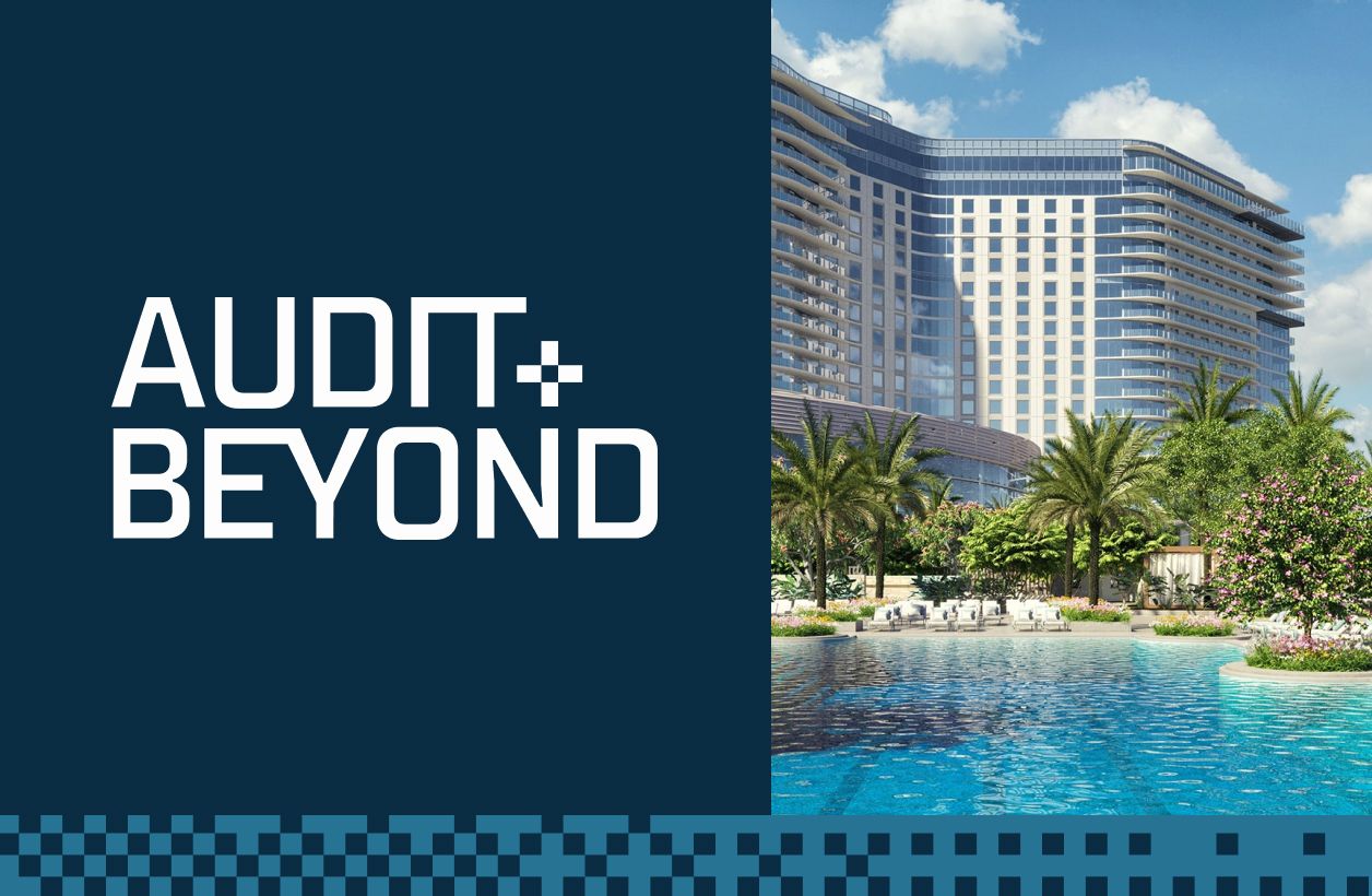 Audit and beyond logo and location