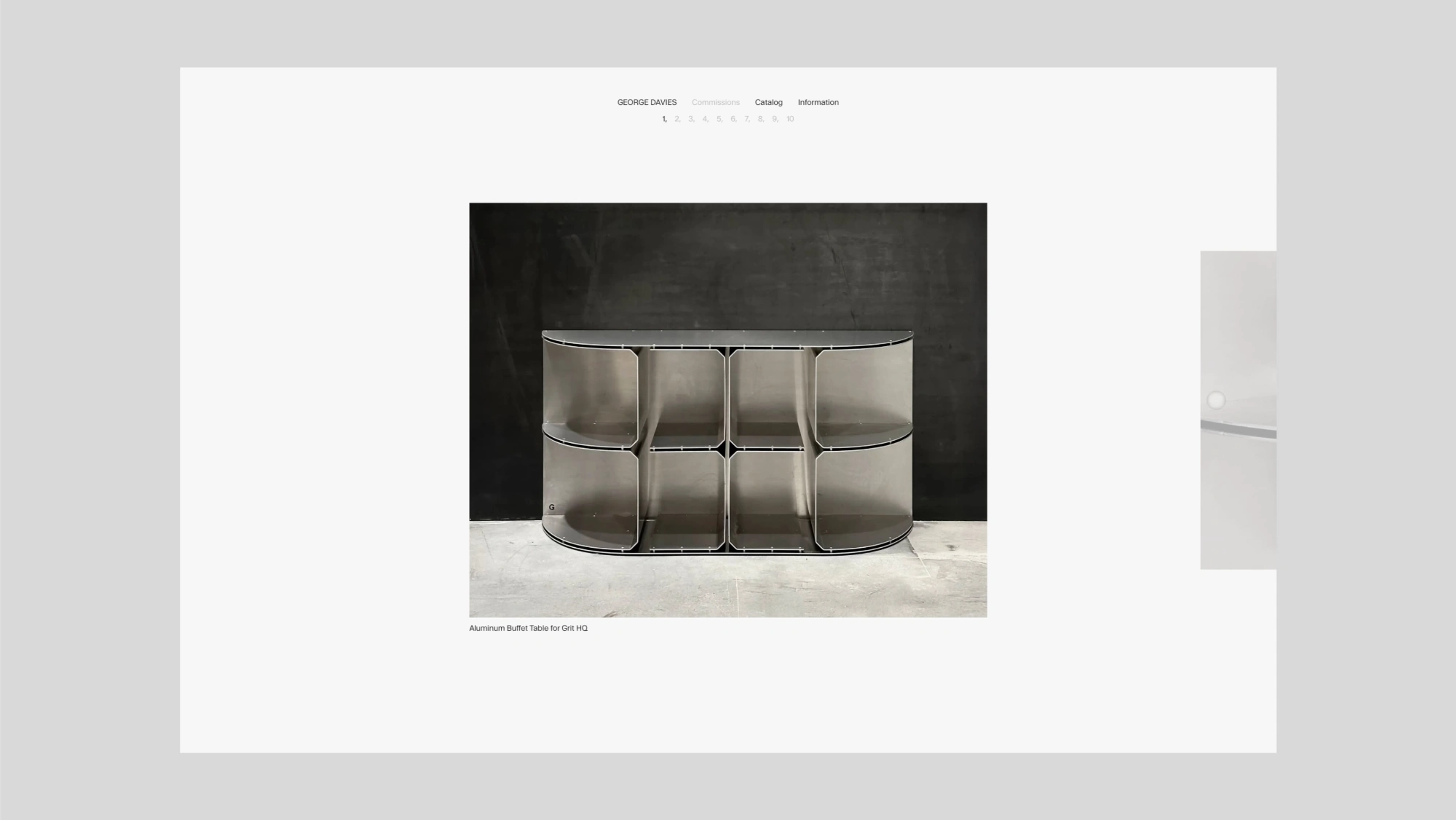 George Davies — Soft brutalism furniture design